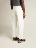 Men's white denim pants - Image 4