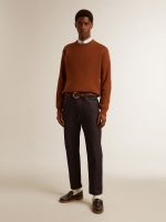 Men's dark blue jeans in one-wash denim - Image 4