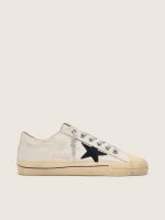 Men's V-Star with black suede star and embroidered lettering