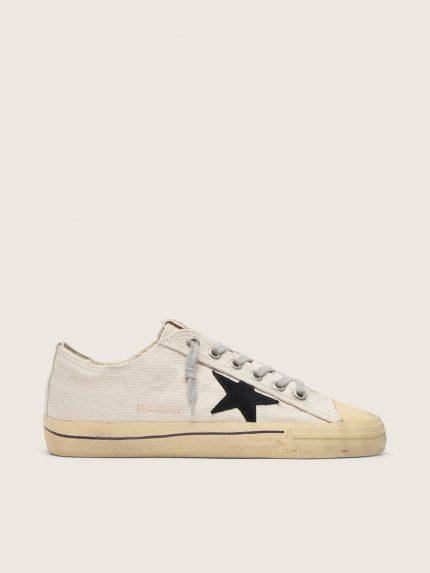 Men's V-Star with black suede star and embroidered lettering