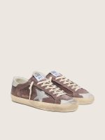 Men's Super-Star LTD in lavender suede with silver star - Image 2