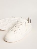 Women's Purestar with white leather star and anthracite glitter heel tab - Image 3