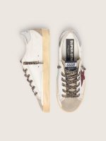 Super-Star with burgundy glitter star and silver heel tab - Image 4