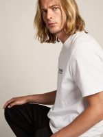 White Star Collection T-shirt with contrasting black logo and star - Image 3