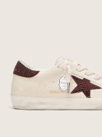 Women's Super-Star with suede star and heel tab with Swarovski crystals - Image 4