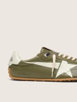 Men's Marathon Speed in olive-green leather with cream star - Image 5