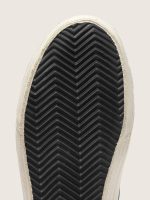 Men's Slide in gray suede with brown nubuck star and flash - Image 5