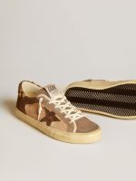 Women's Super-Star in suede with leather star and pony skin heel tab - Image 3