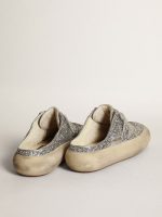 Women's Space-Star Sabot in glitter with ice-gray star and tab - Image 5