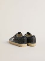 Women's Super Star with glitter upper and silver metallic leather star - Image 4