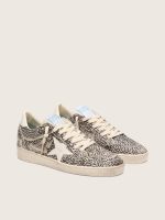 Women's Ball Star LTD in leopard pony skin with cream leather star - Image 2