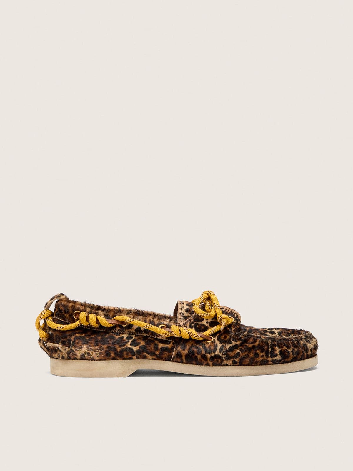 2b801fc640899dd07c419c8e7c9f1a4e50553182233e374b4a20307494a3a251 Men's Cruise loafer in leopard-print pony skin - Image 1