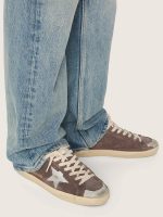 Women's Super-Star LTD in lavender suede with silver star - Image 3