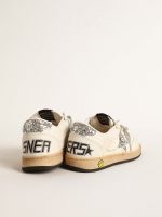 Ball Star Junior in nappa with silver glitter star and heel tab - Image 4