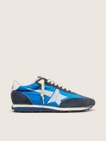 Women's Marathon with blue nylon upper and white star