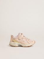 Young Lightstar in pink leather and mesh with pink leather star