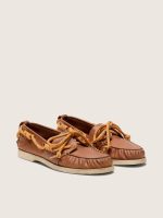 Women's Cruise loafer in tobacco-colored leather - Image 2