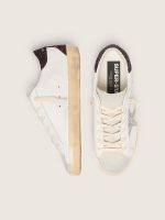 Women's Super-Star with silver glitter star and brown glitter heel tab - Image 4