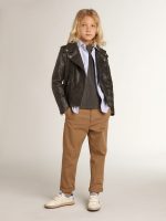 Boys' shirt with light blue stripes - Image 4