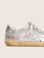 Men's Super-Star LAB in metallic nappa with silver TPU star - Image 4