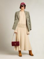 Women's boxy sweater in wool with hotfix crystal decoration - Image 4