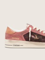 Men's Stardan in pink suede with beige star - Image 4