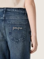 Journey girls' bootcut jeans in blue denim with gradient rhinestones - Image 4