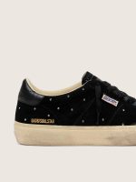 Women's Soul Star in black suede with silver Swarovski - Image 4