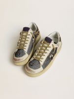 Women's Stardan in nappa and mesh with leopard-print pony skin heel tab - Image 2