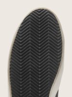 Men's Super-Star in black nappa with black suede star and heel tab - Image 6