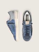 Men's Stardan in blue suede with white star - Image 3
