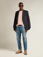Powder-pink sweatshirt with reverse logo on the back - Jersey Capsule - Image 4