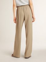 Women's travertine-colored joggers - Image 4