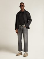 Golden Collection distressed T-shirt in vintage black - Image 3