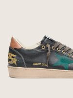 Men's Ball Star LTD in black leather with green embroidered star - Image 4