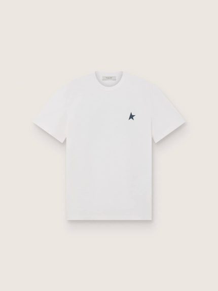 Men's T-shirt with print on the back