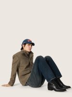 Men's low Debbie boots in black leather - Image 3