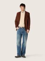 Men's jacket in brown waxed suede - Image 3