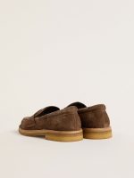 Men's Jerry loafer in dove-gray suede - Image 4