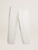 Men's white denim pants - Image 5