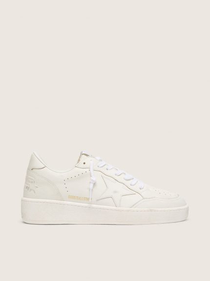 Women's Ball Star with white leather star and heel tab
