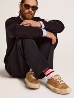 Men's Space-Star in tobacco-colored suede and shearling lining - Image 3