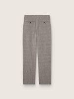 Men's slim-fit pants in gray Prince of Wales check - Image 2