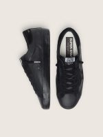 Men's Super-Star in black nappa with suede details and black foxing - Image 3