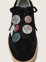 Men's Ball Star LTD in black suede with Skins - Image 3