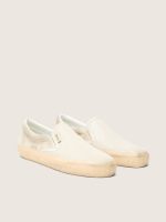 Men's VCE Penstar in beige suede and pearl-colored sequins - Image 2