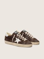 Men's Super-Star in brown suede with white star - Image 2