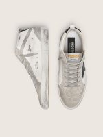 Men's Mid Star white with black star - Image 3