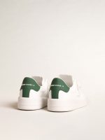 Purestar with white bio-based star and mat green leather heel tab - Image 4