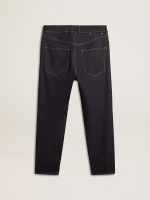 Men's dark blue jeans in one-wash denim - Image 6